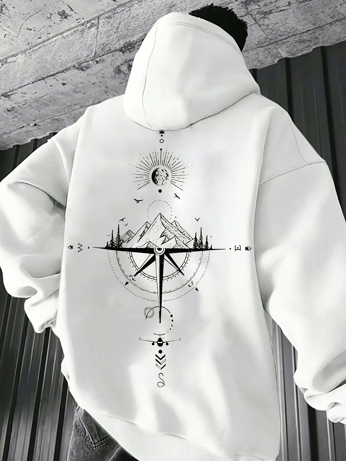 Vyraly Compass Rose Sweatshirt