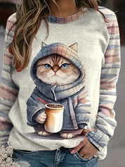 Vyraly Cat Sweatshirt