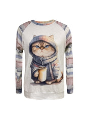 Vyraly Cat Sweatshirt