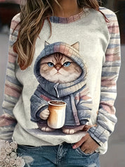 Vyraly Cat Sweatshirt