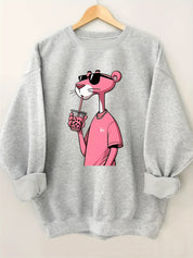 Vyraly Pink Panther Sweatshirt