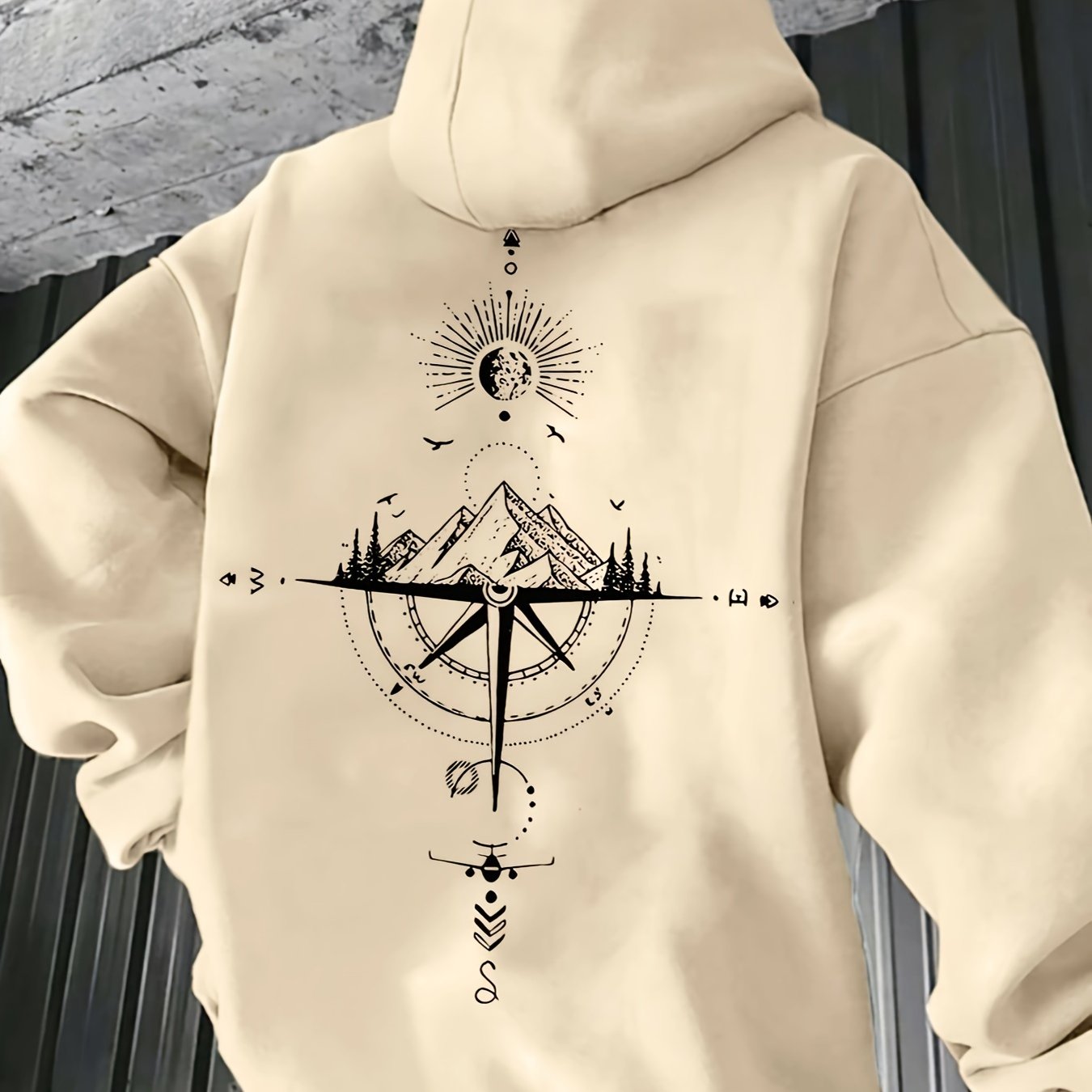 Vyraly Compass Rose Sweatshirt