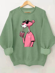 Vyraly Pink Panther Sweatshirt