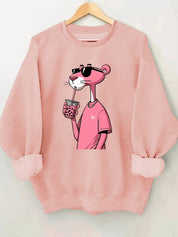 Vyraly Pink Panther Sweatshirt