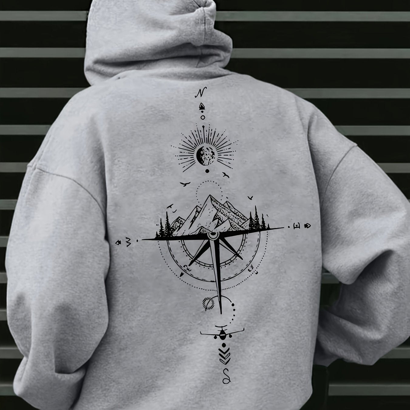 Vyraly Compass Rose Sweatshirt