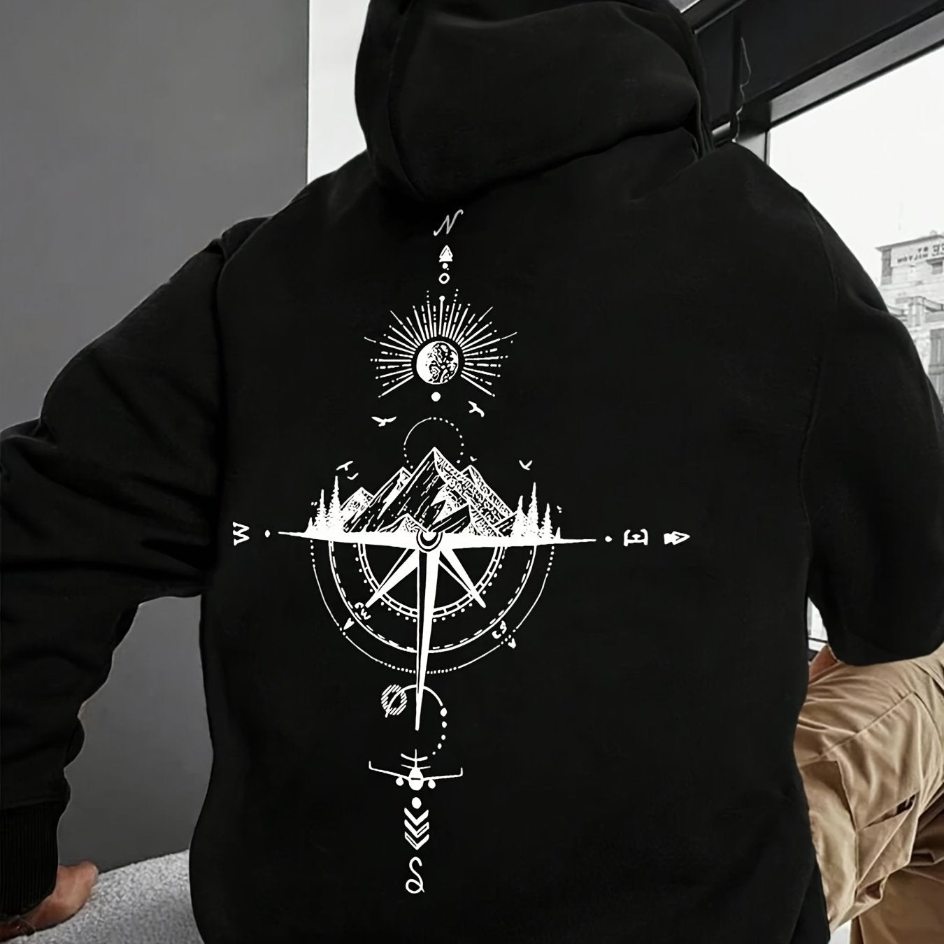 Vyraly Compass Rose Sweatshirt